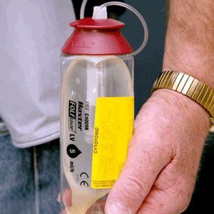 Image of chemo bottle